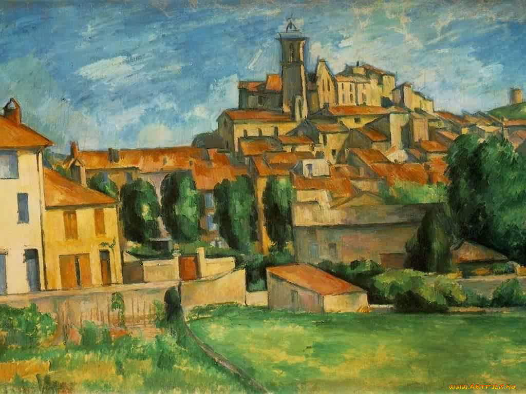 gardanne, , paul, cezanne